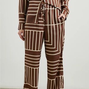 Rails Damani Pant in Brown Line Art
